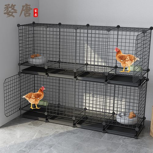 鸡笼子家用组装大号养殖笼多层鸽子笼鸡舍鸭笼狗笼大型鸡窝铁笼