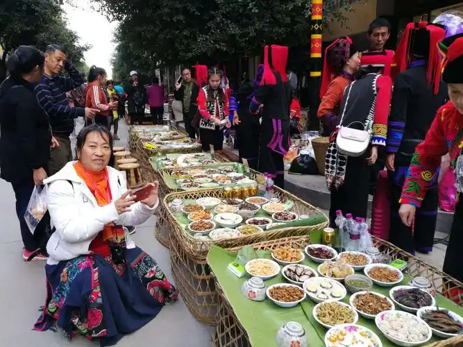 今年我在红河绿春长街宴