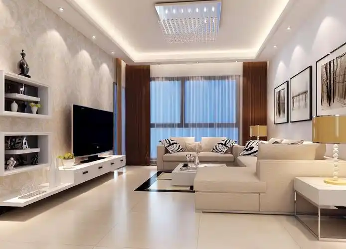 客厅装修效果图简约现代小户型_小客厅装修设计_小户型客厅装修设计图