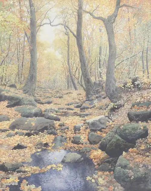 8分钟画一棵秋天的树