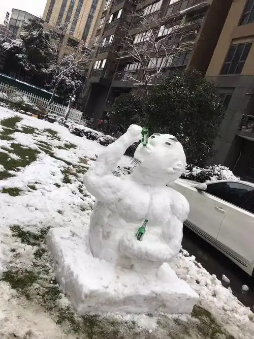 爆笑集合这是哪些人堆的奇葩雪人特别是最后一个