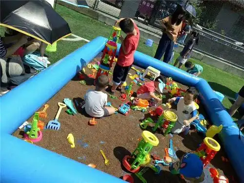 12平方儿童充气沙滩池现货价格