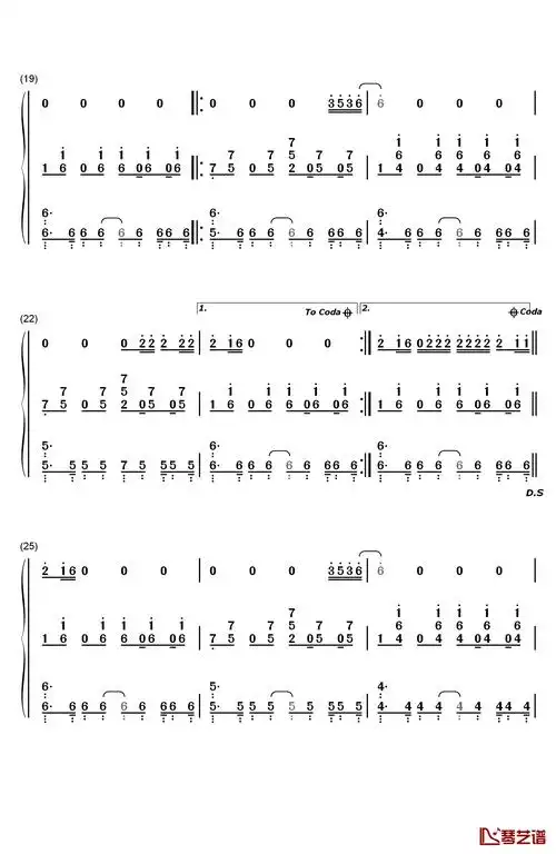 starboy钢琴简谱-数字双手-the weeknd3