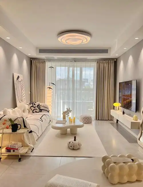 小户型客厅灯推荐:吸顶灯更显空间大