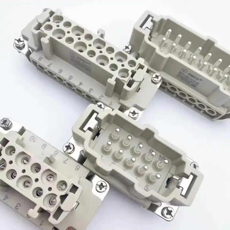 重载连接器 #航空插头 #工业插头 #接线端子 #hart - 抖音