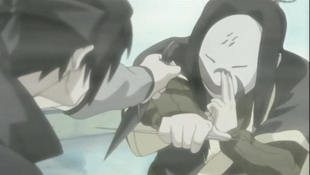 动漫二次元卡通火影忍者旗木gif动图_动态图_表情包下载_soogif卡卡西