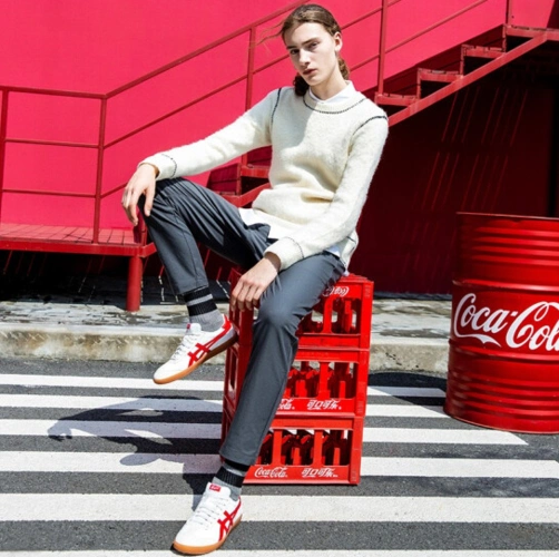 onitsuka tiger 鬼冢虎 tokuten d3b2l-100 男/女士板鞋休闲鞋275元