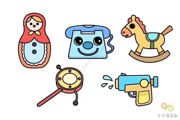 画玩具泰迪熊简笔画图片大全生活用品简笔画玩具简单的玩具简笔画玩具