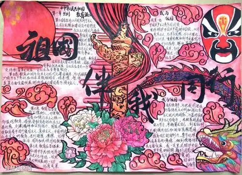 倾国一百周年的手抄报全国一等奖手抄报