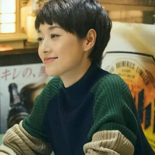 我的前半生罗子君同款毛衣女宽松韩版拼色针织衫套头短款秋冬打底