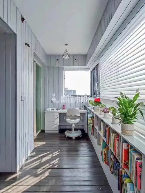 书房阳台拥有这样的阳台我一定好好读书