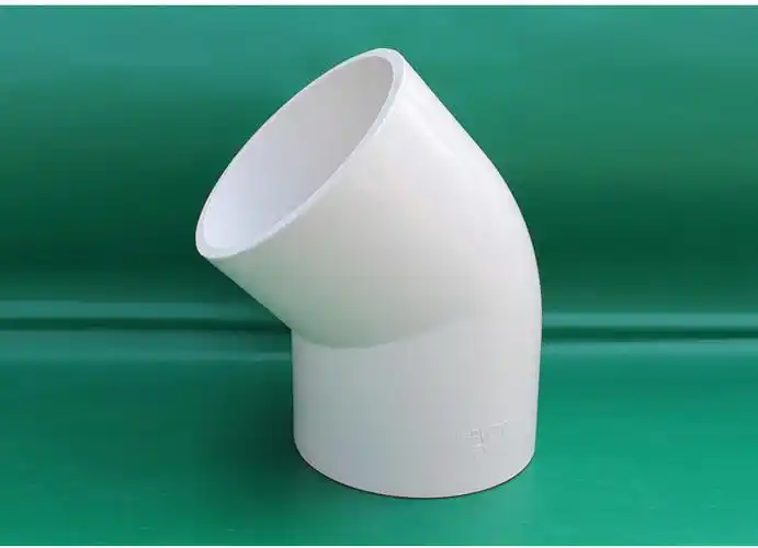 45度弯头 厂家现货直销pvc给水管件45度弯头 各种规格pvc直弯管件