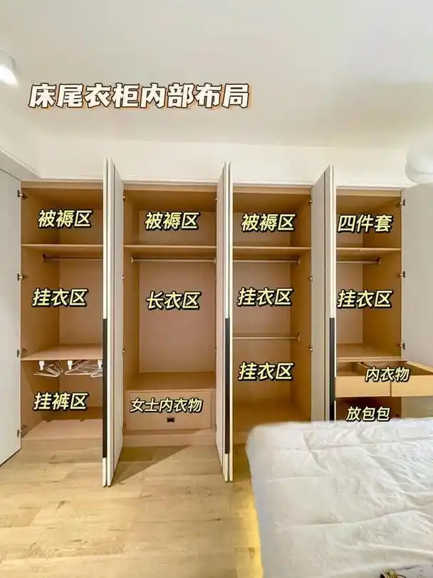 很多姑娘都超想要一个衣帽间,因为这玩意跟普通的衣柜可不一样哦!