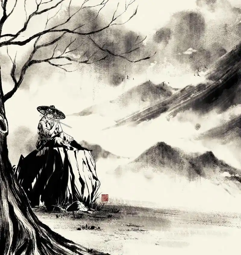 侠客|插画|艺术插画|一只柴玖_原创作品-站酷zcool