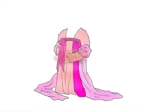 古装裙子简笔画古装裙子简笔画教程古代古裙简笔画教程古装裙子简笔画