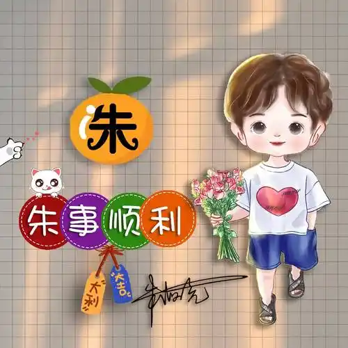 姓氏头像第65期,人生靠自己炫彩励志个性签名头像,请查收_设计_评论