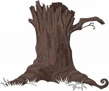 杜仲树皮插画_杜仲树皮卡通_杜仲树皮插图_手绘_板绘_摄图网