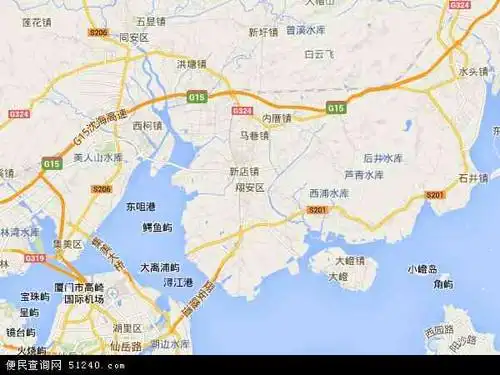 翔安区地图 - 翔安区电子地图 - 翔安区高清地图 - 2021年翔安区地图