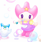 求一个手机动态壁纸(动漫小女孩吹泡泡的那张)