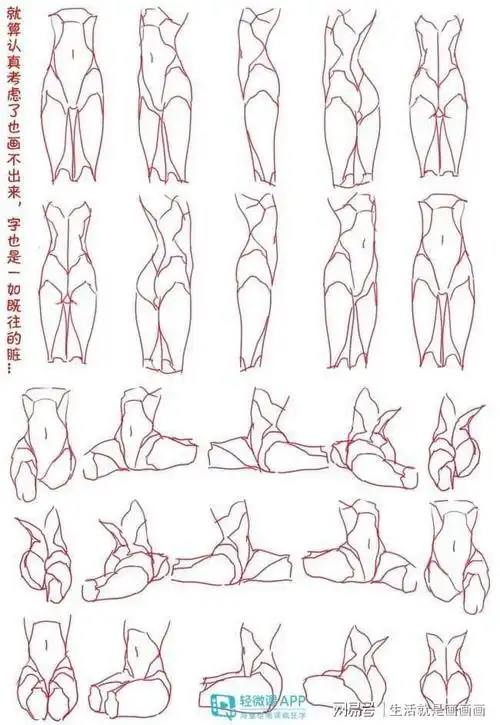 漫画教程图解第十期女性上半身的绘制教程