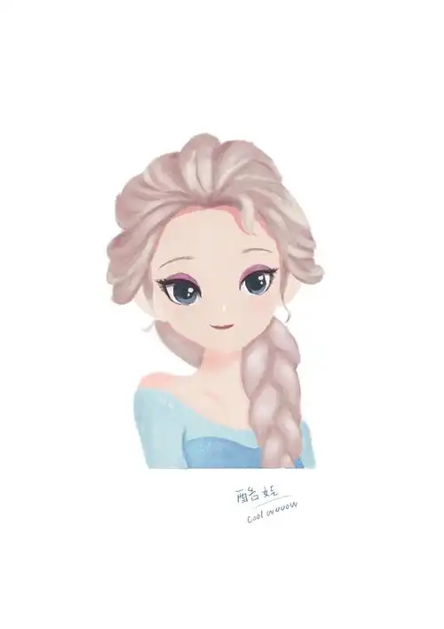 迪士尼公主---艾莎