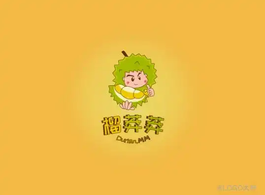 榴莲元素logo设计欣赏