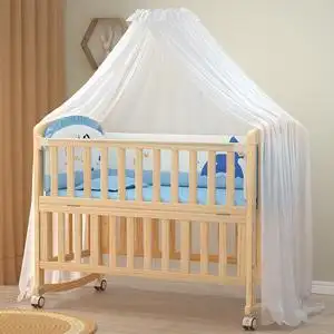 爱里奇婴儿床拼接大床实木多功能新生儿儿童床可移动摇篮宝宝bb床