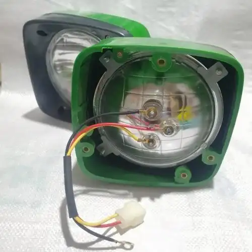 适用天拖铁牛拖拉机前大灯圆灯带灯农机配件通用农机配件