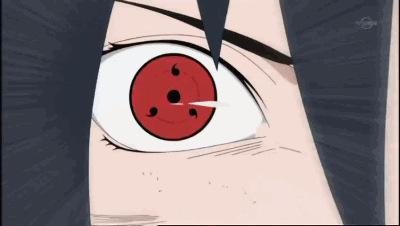 跪求下面游久里面木叶曙光的佐助的永恒万花筒写轮眼的动态图