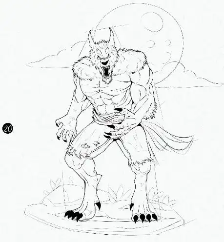 如何画狼人,狼人角色设计教程 - 应图马课堂