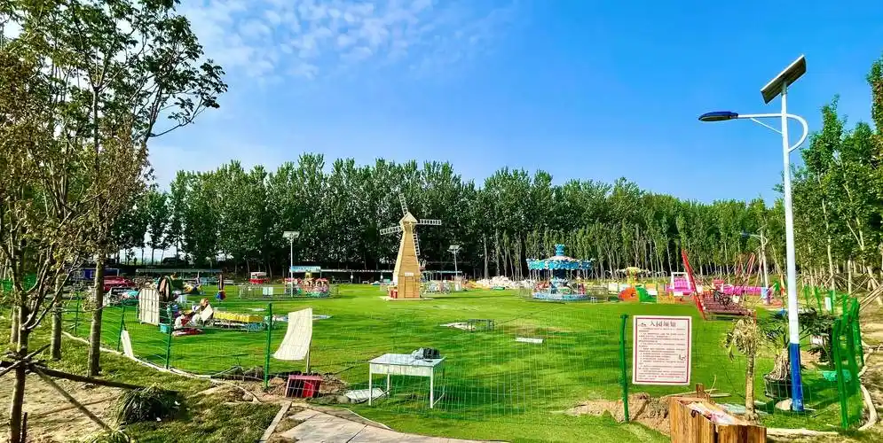 北京东:家门口就能看樱花的潮白河樱花公园,看樱花露营坐火车