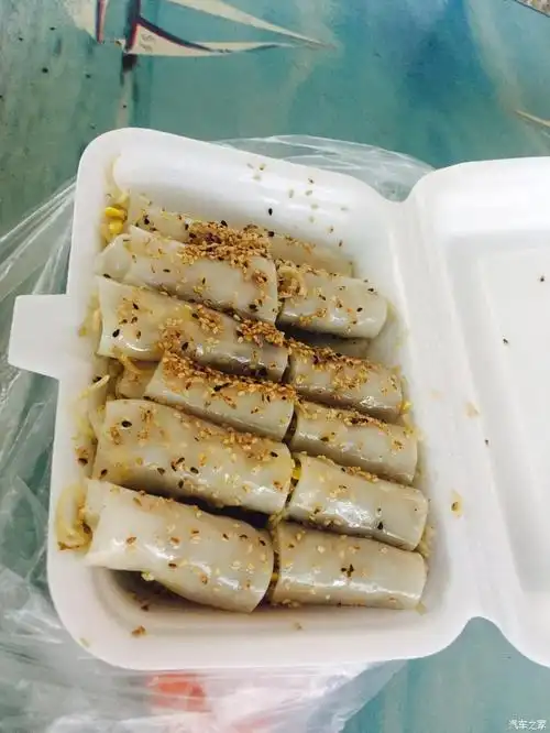 好吃又饱肚,阳江特色猪肠碌.只有阳江有哦.