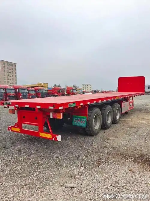 13米平板运输半挂东莞卡车商城