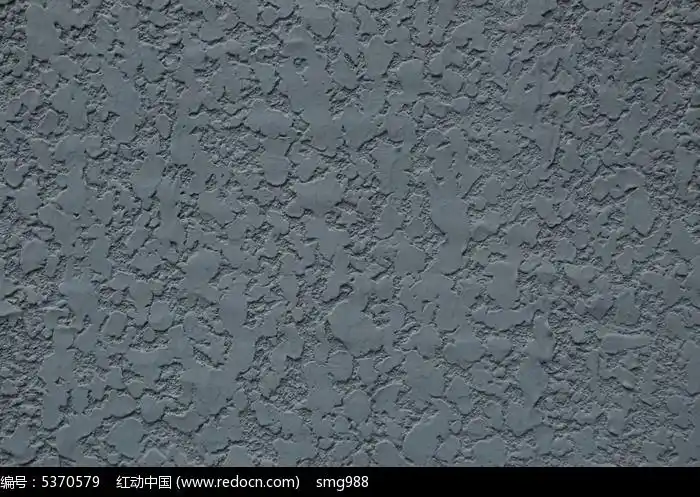 灰色大块凹凸涂料墙面纹理素材