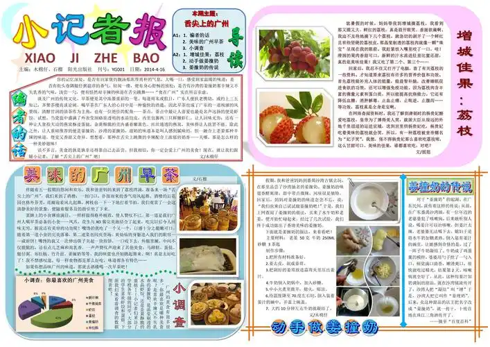 专题练习:制作电子小报