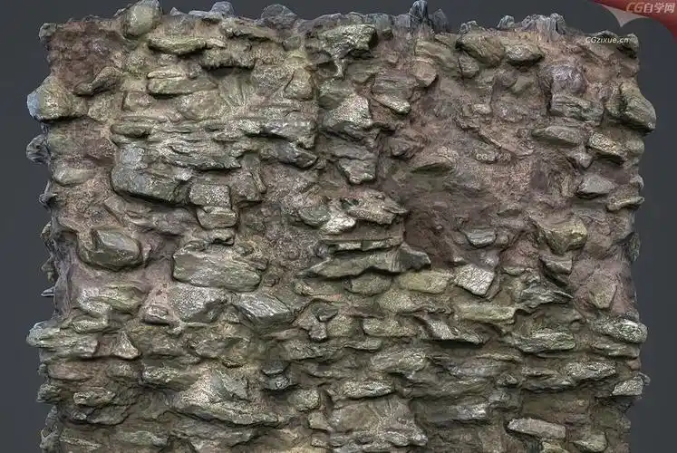 7000张 山石 岩石 石材贴图 山体场景摄影参考图片素材-材质贴图素材