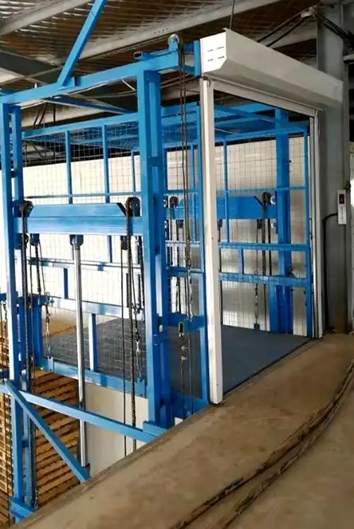 乌兰察布液压升降货梯厂家直销 无机房简易液压货梯 载货导轨式升降机