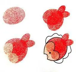 儿童手指画 小猪 幼儿手指画图片大全集