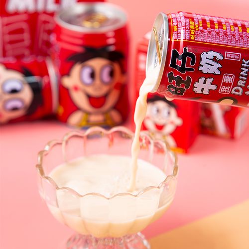 旺仔牛奶245ml罐装学生儿童早餐奶旺饮料饮品含乳饮料