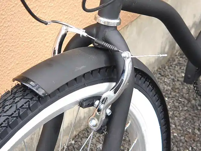 越野自行车的闸能换吗,就像下图 v形刹车能够换成双碟刹吗