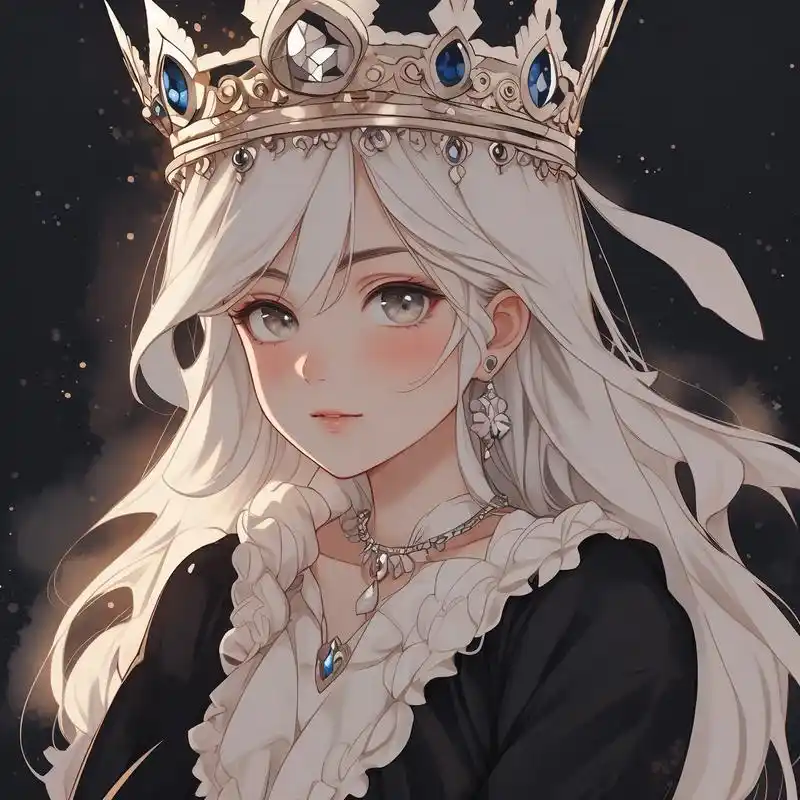 二次元漫画风女生头像94 可爱又迷人