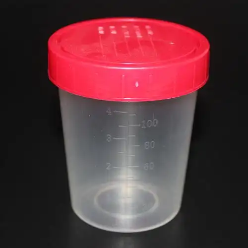 一次性医疗无菌 120毫升尿液收集标本杯