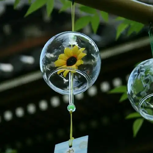 蓝色海洋的风铃