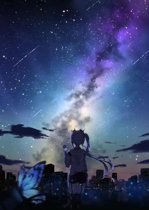 动漫壁纸&美图 | 风景 第一弹 星空 - 知乎