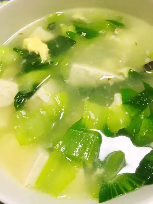 青菜豆腐汤
