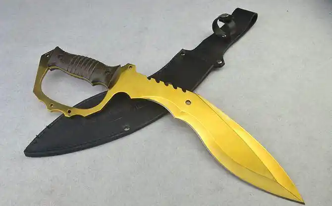 美国蝎子大弯刀(黄金色)