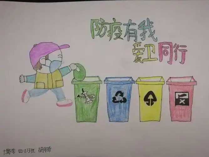 "防疫有我 爱卫同行" 主题绘画作品展示(二)