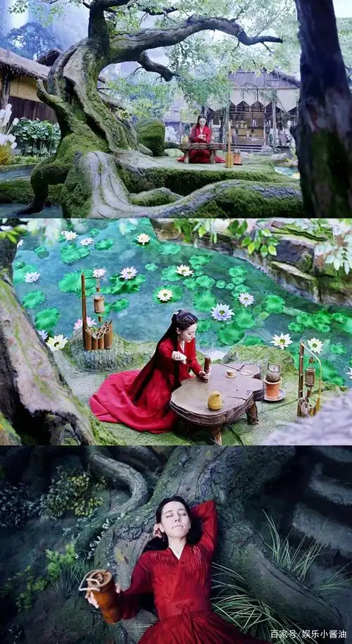 阿兰若之梦,青丘,碧海苍灵的景色也太美了,真正的世外桃源啊!