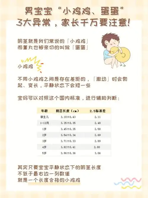 男宝宝"小鸡鸡,蛋蛋"3大异常,千万要注意6015
