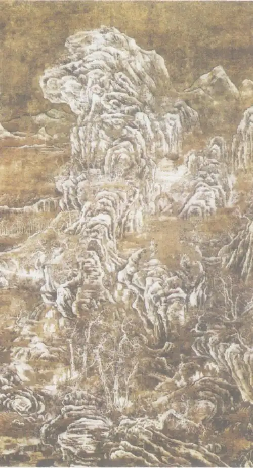 (五代)荆浩《雪景山水图》